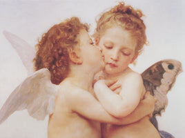 William Bouguereau - The first Kiss