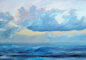 Werner Maier - Abendstimmung am Meer