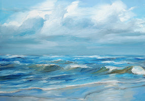Werner Maier - Nachmittagslicht am Strand