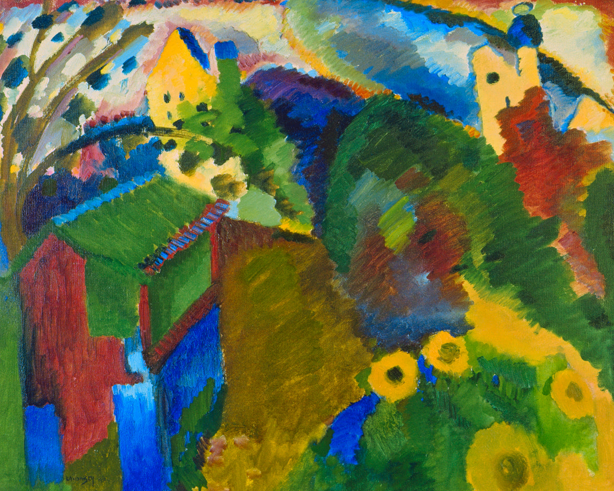 Wassily Kandinsky - Murnau - Garten I