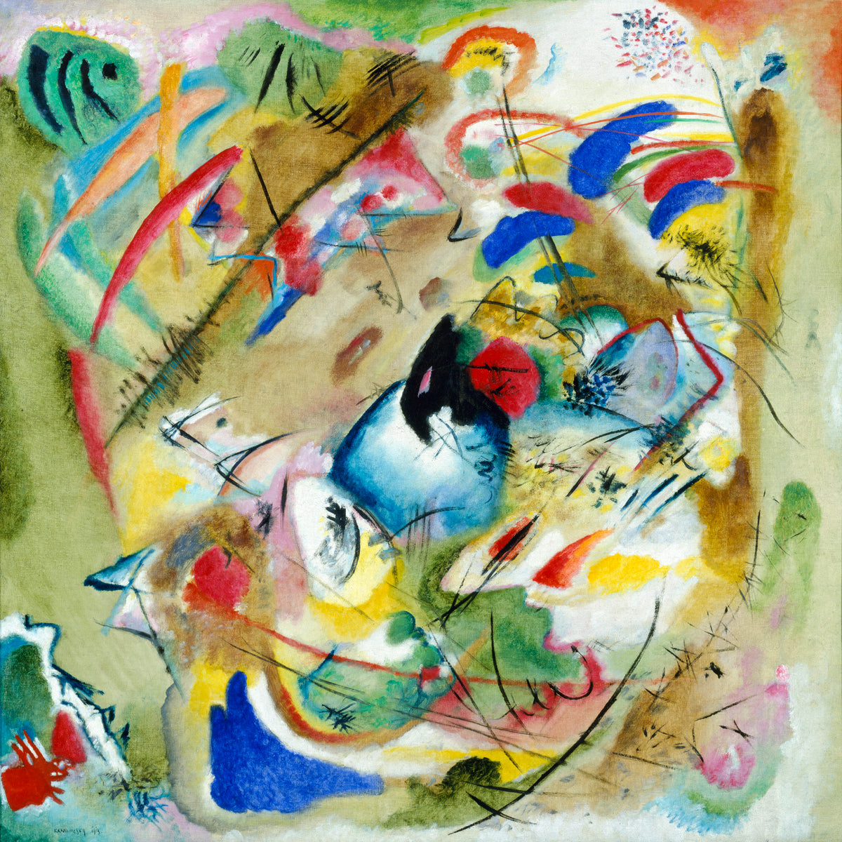 Wassily Kandinsky - Träumerische Improvisation
