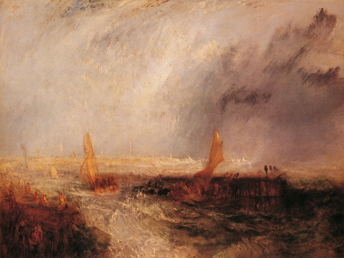 Joseph William Turner - Ostende