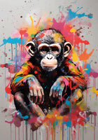 Monkey Pop Art