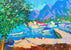 Vibrant Mediterranean Harbor