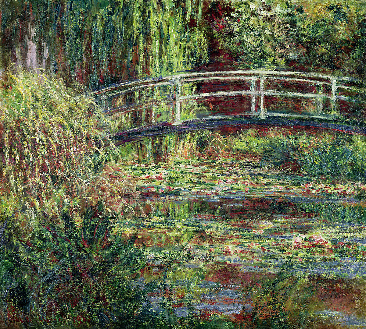 Der Seerosenteich - Rosa Harmonie