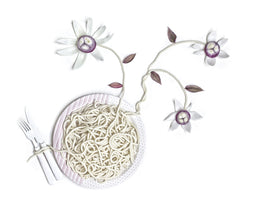 Whimsical Pasta Garden
