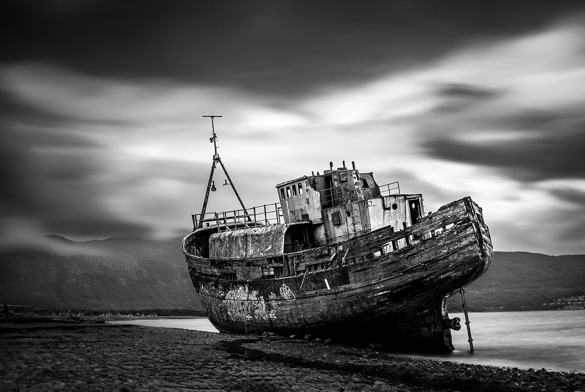 Schottland - Schiffswrack Fort William