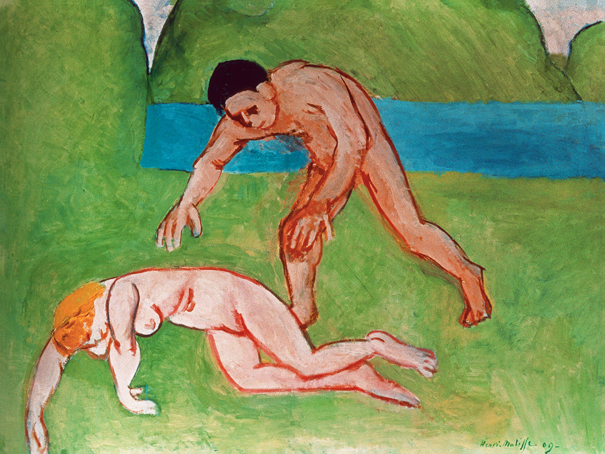 Nymphe und Satyr 1908