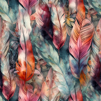 Watercolor Feathers 27