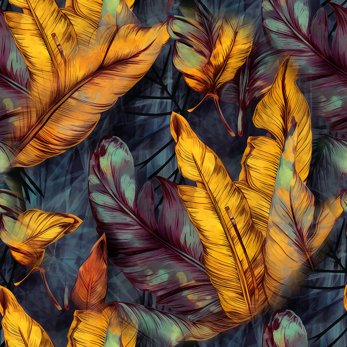 Watercolor Feathers 25