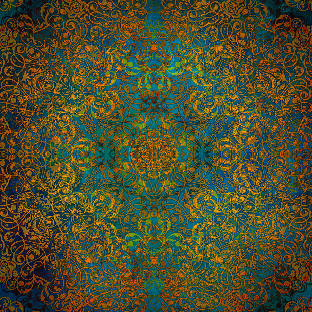 Magic Mandala Abstraction Art II