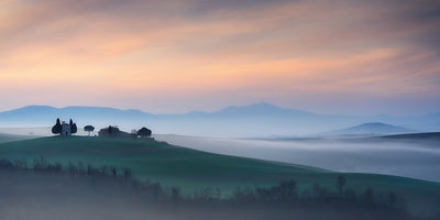 Capella di Vitaleta at Dawn – Tuscany I