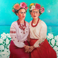 Frida juntas al mar