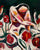 Woman Among Red Flowers