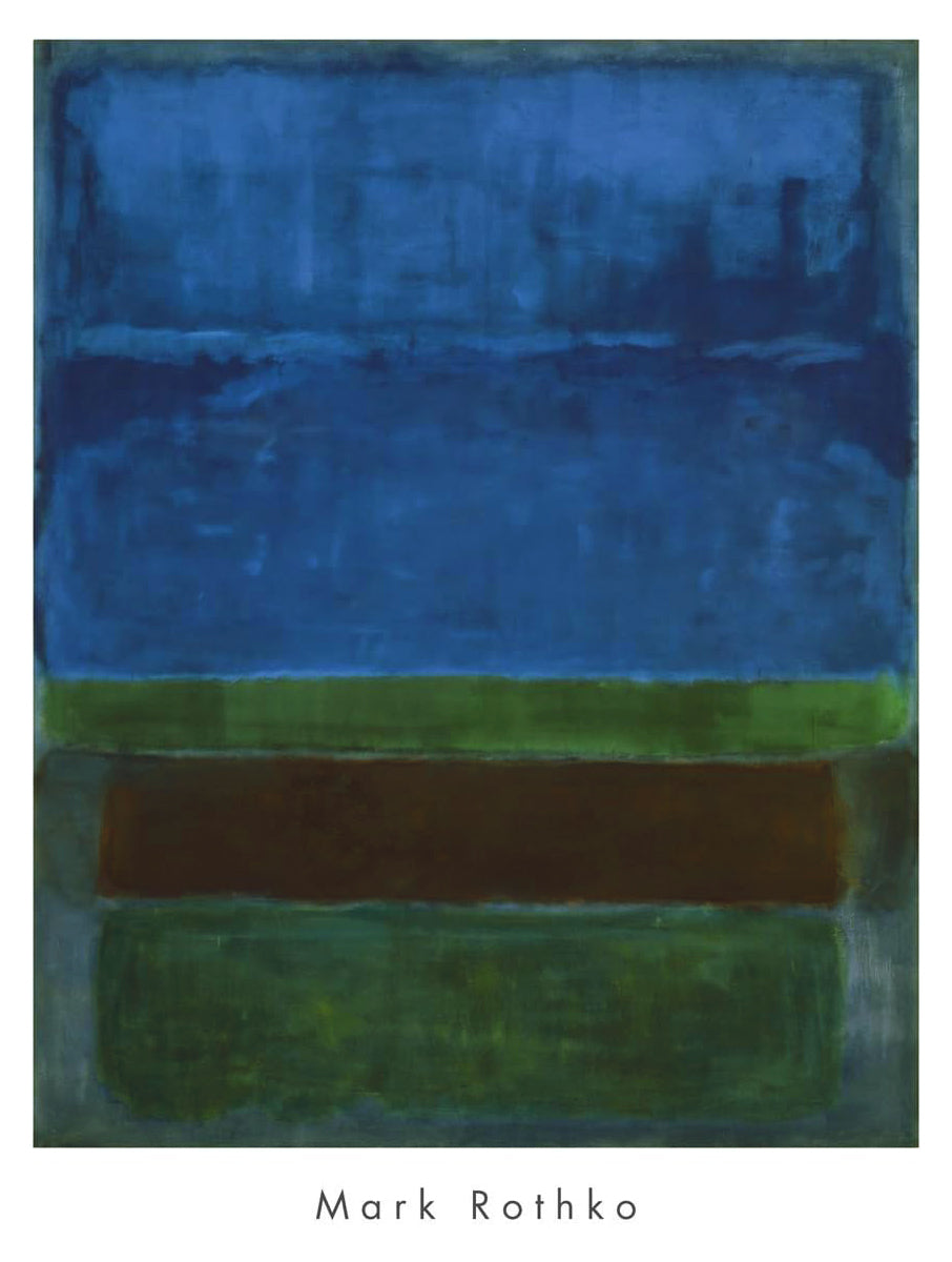 Mark Rothko - Blue, Green and Brown