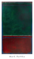 No. 7 (Green and Maroon), 1953