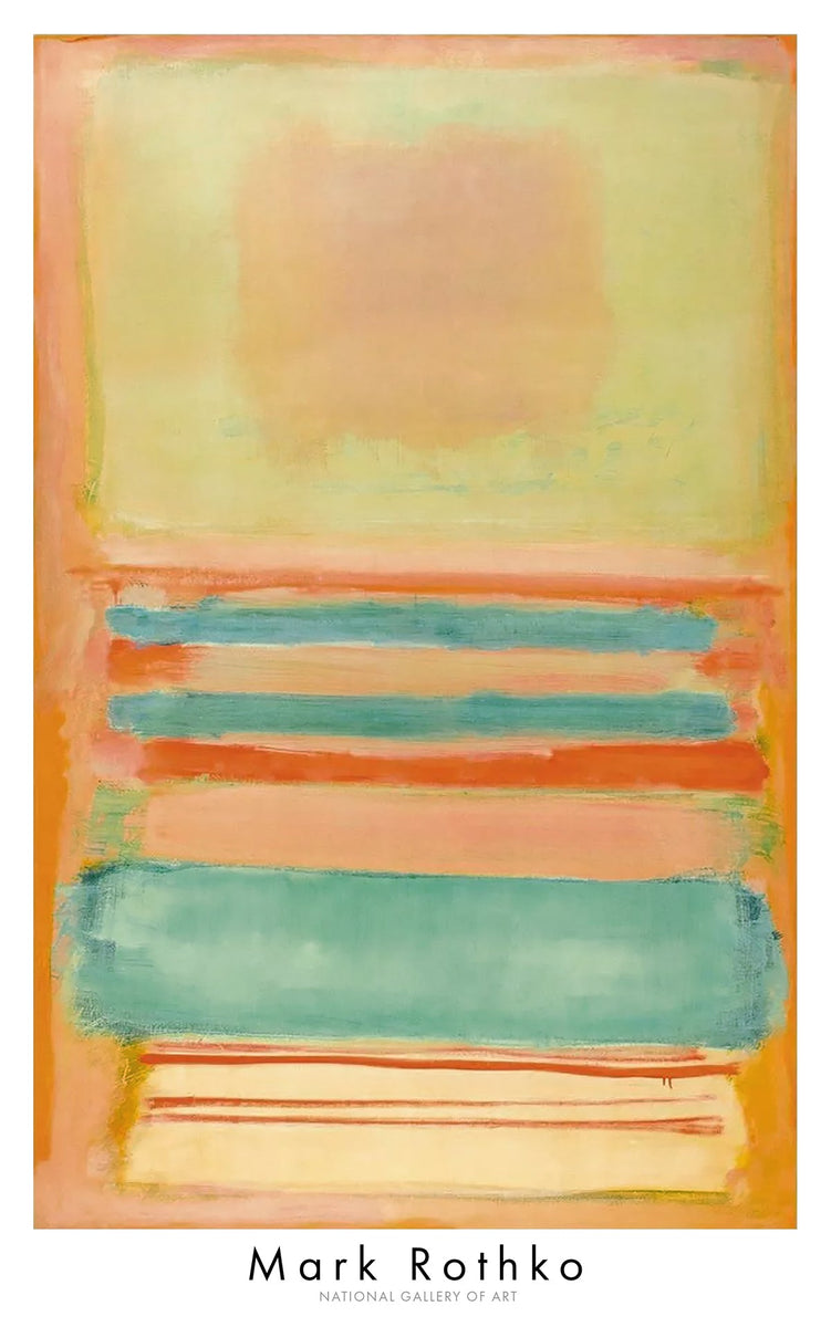 Mark Rothko Materiality Work No. 7 / No. 11, 1949 | Wandbilder von PGM Art worlD