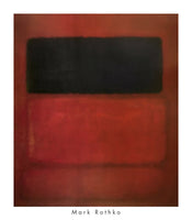 Black over Reds [Black on Red], 1957