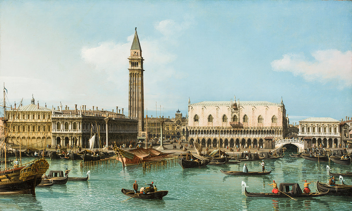 Der Molo vom Bacino di San Marco