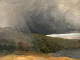 L’orage au bord d’un lac