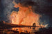 Eruption of Vesuvius, as seen from the Ponte della Maddalena