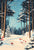 Christmas Snowy forest