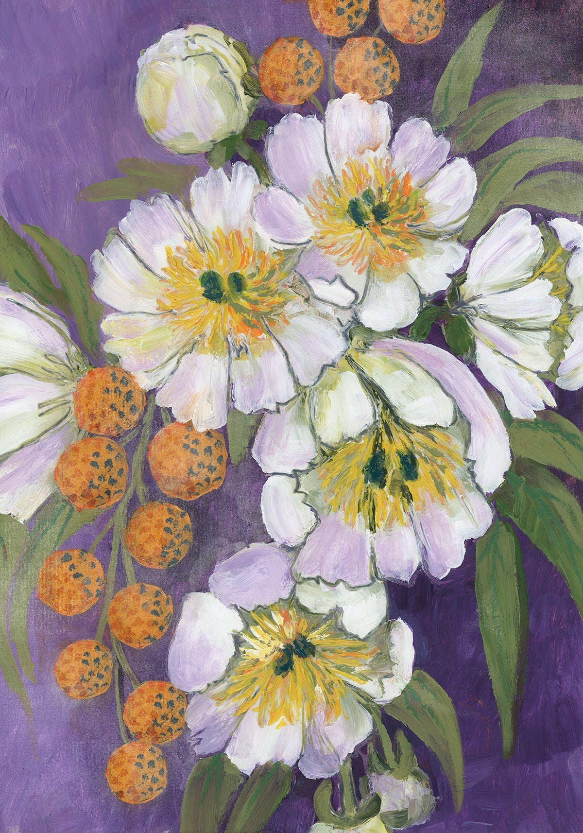 Choi painterly bouquet