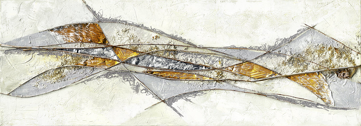 Textured Layers of Gold and Silver
