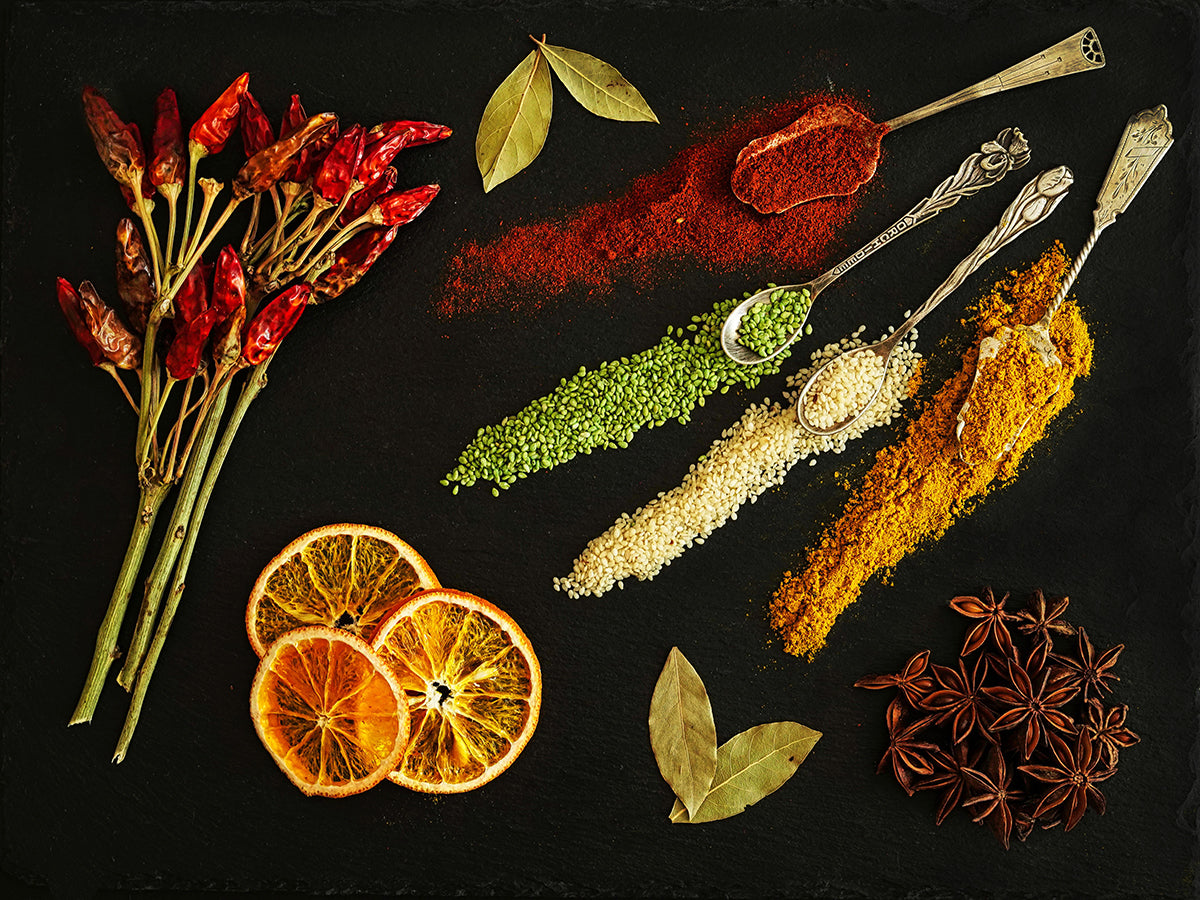 Vibrant Spices and Chiles