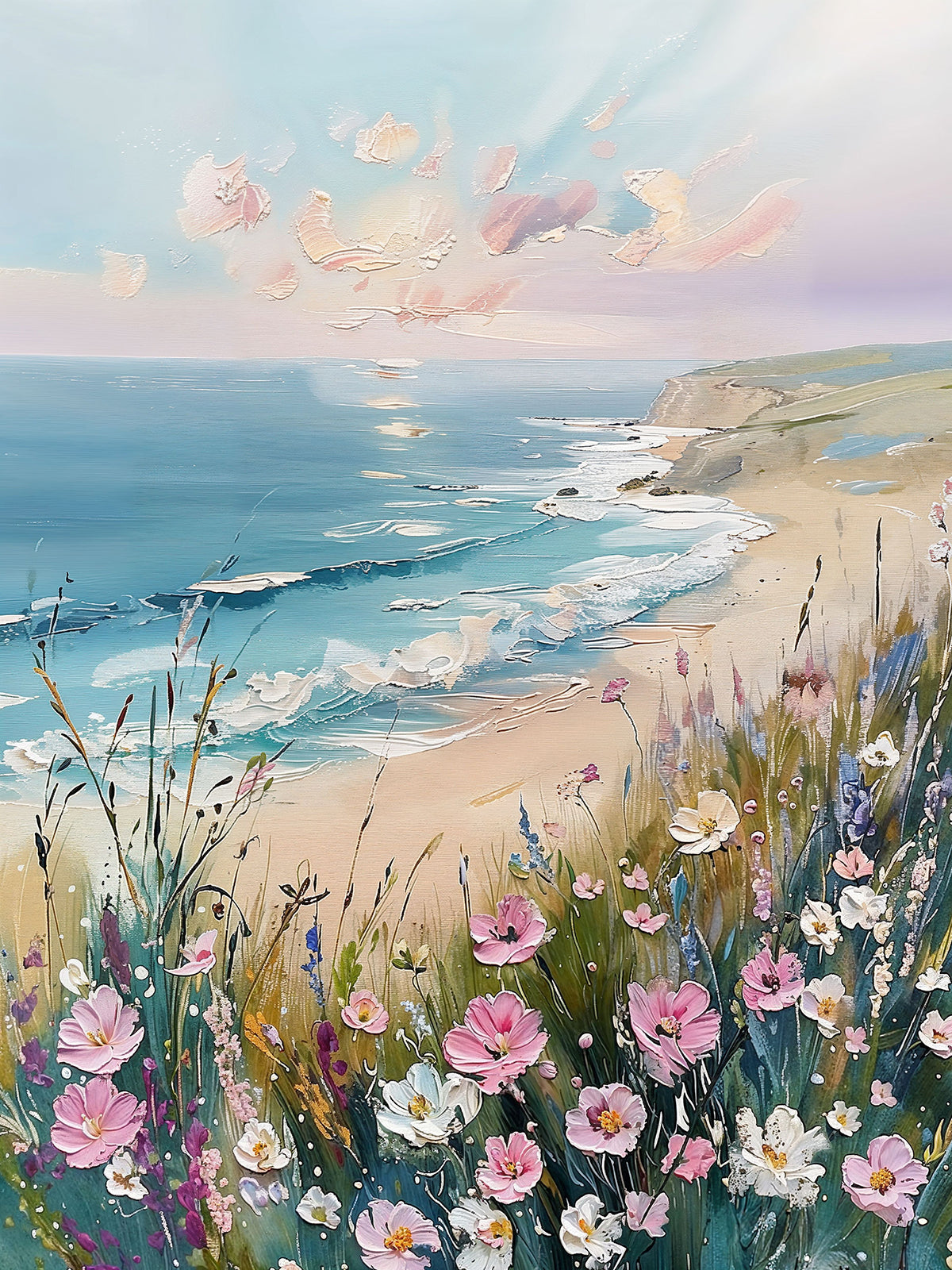 Vibrant Coastal Landscape II