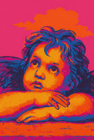 Vibrant Cherub Dreams