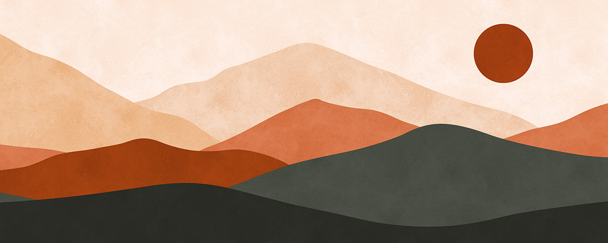 Landscape and sunset 3