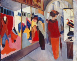 August Macke - Modegeschäft