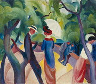 August Macke - Promenade