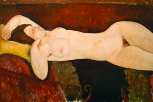 Amadeo Modigliani - Akt einer schlafenden Frau