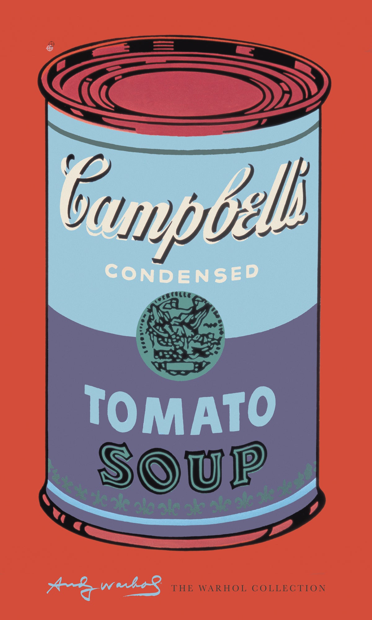 Andy Warhol - Campbell's Soup blue+purple