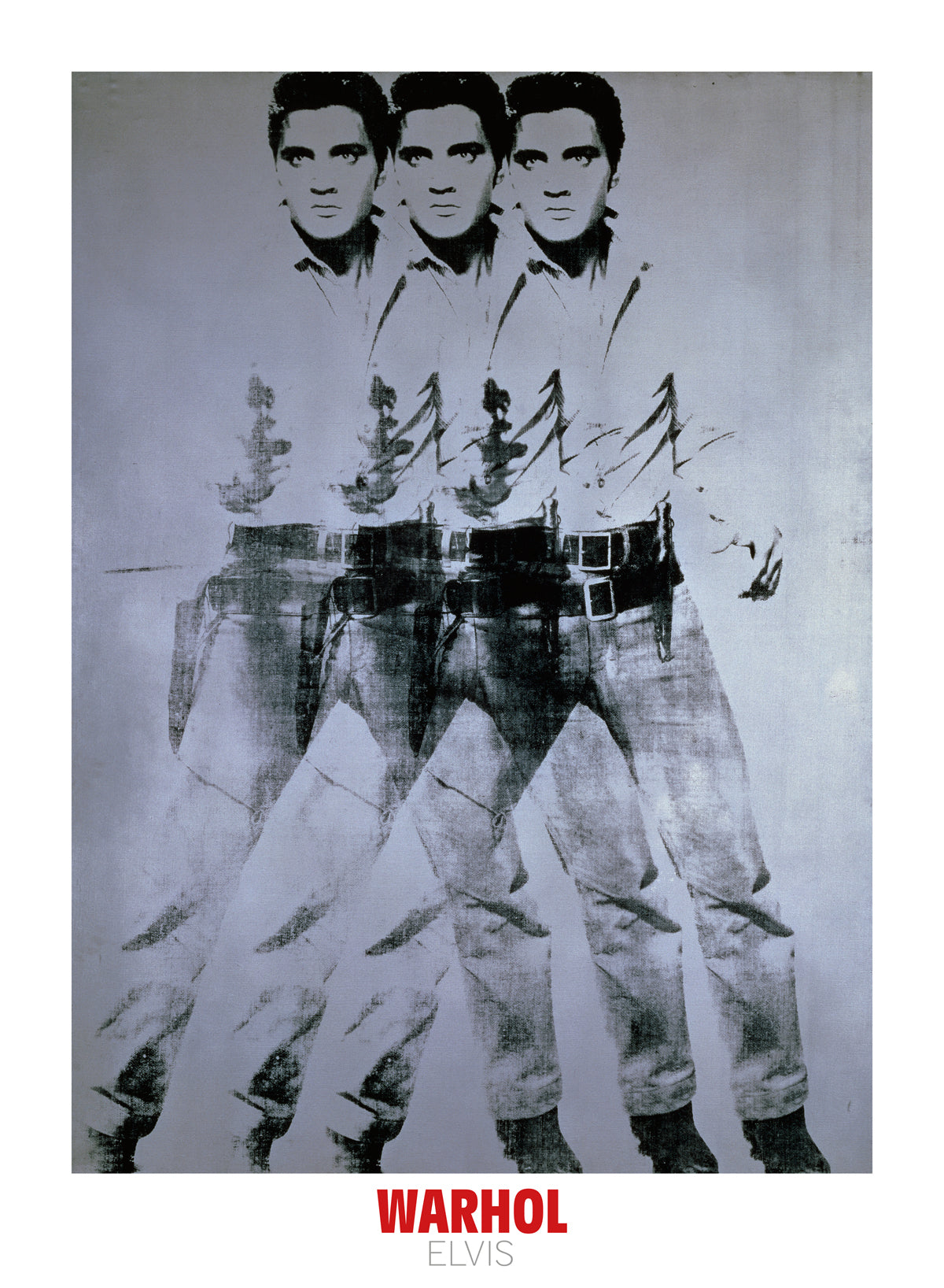 Andy Warhol - Elvis,1963 Triple