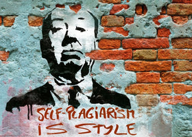Edition Street Art - Self-Plagiarism is style