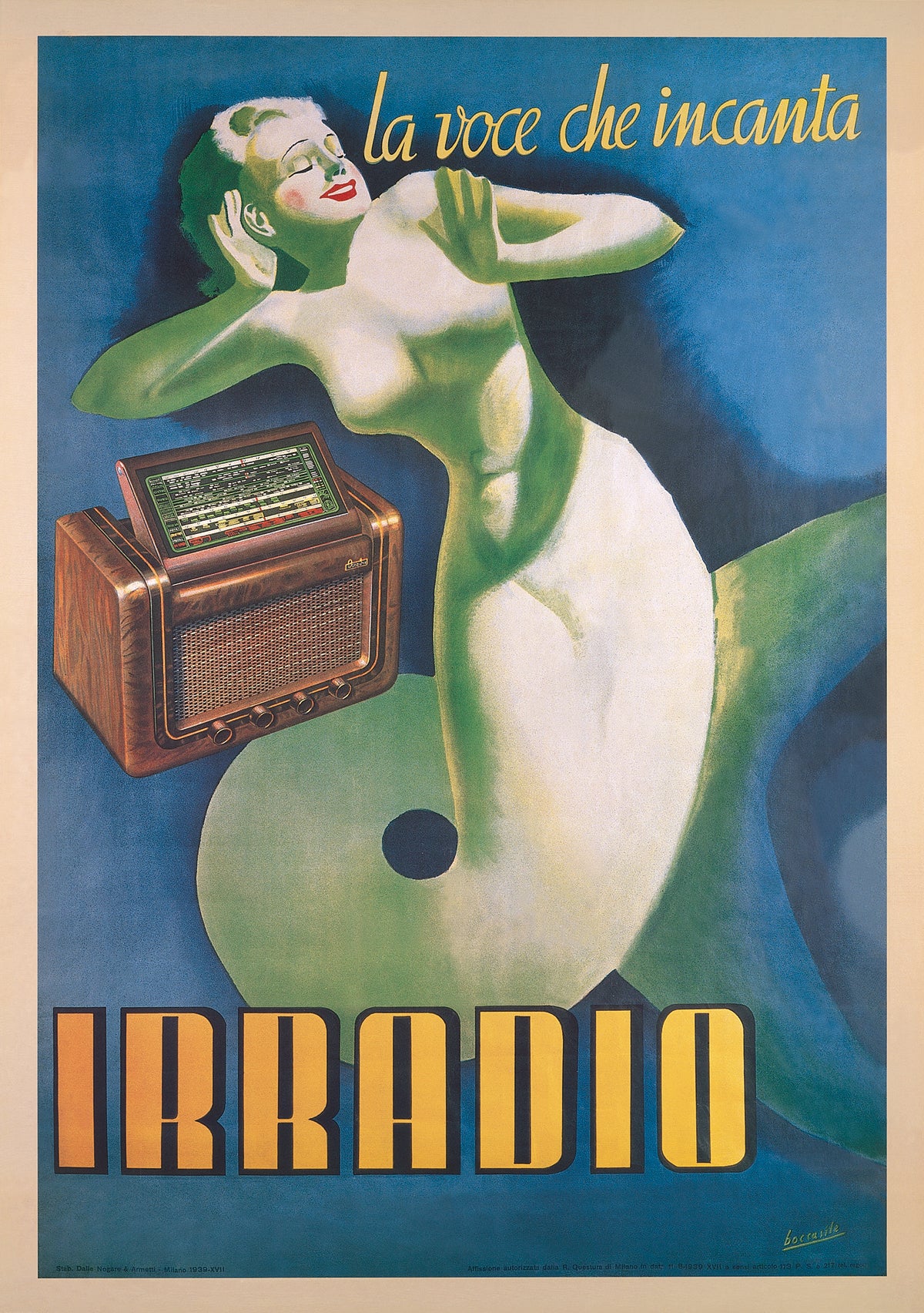 Gino Boccasile - Irradio, 1939