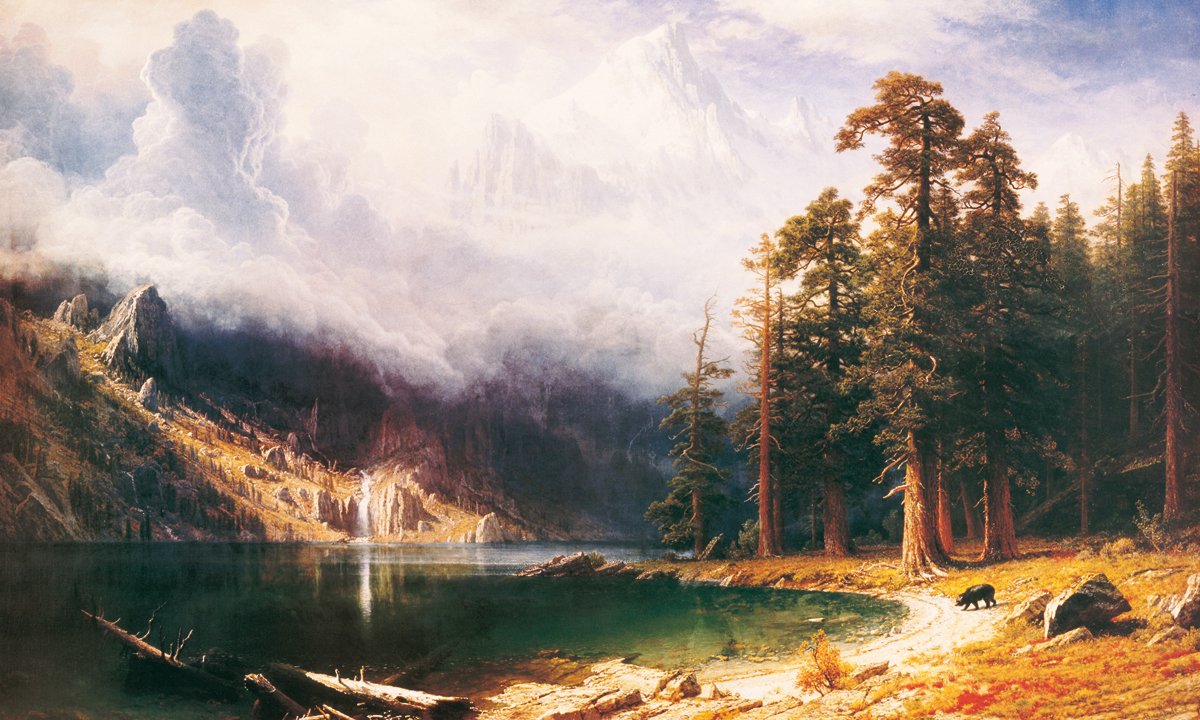 Albert Bierstadt - Mount Corcoran