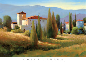 Carol Jessen - Blue Shadow in Tuscany I