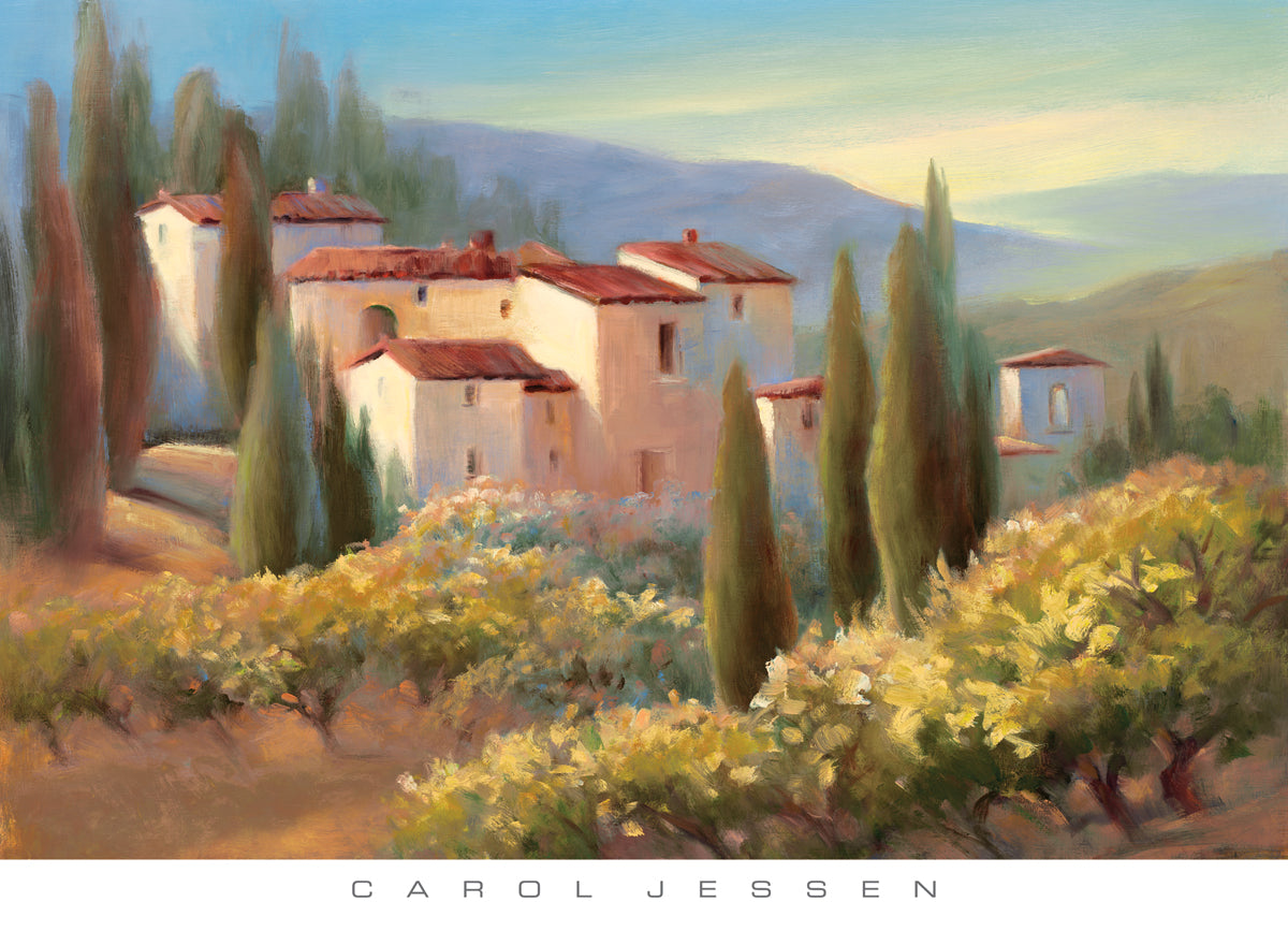 Carol Jessen - Blue Shadow in Tuscany II