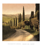 Elisabeth Carmel - Country Lane, Tuscany