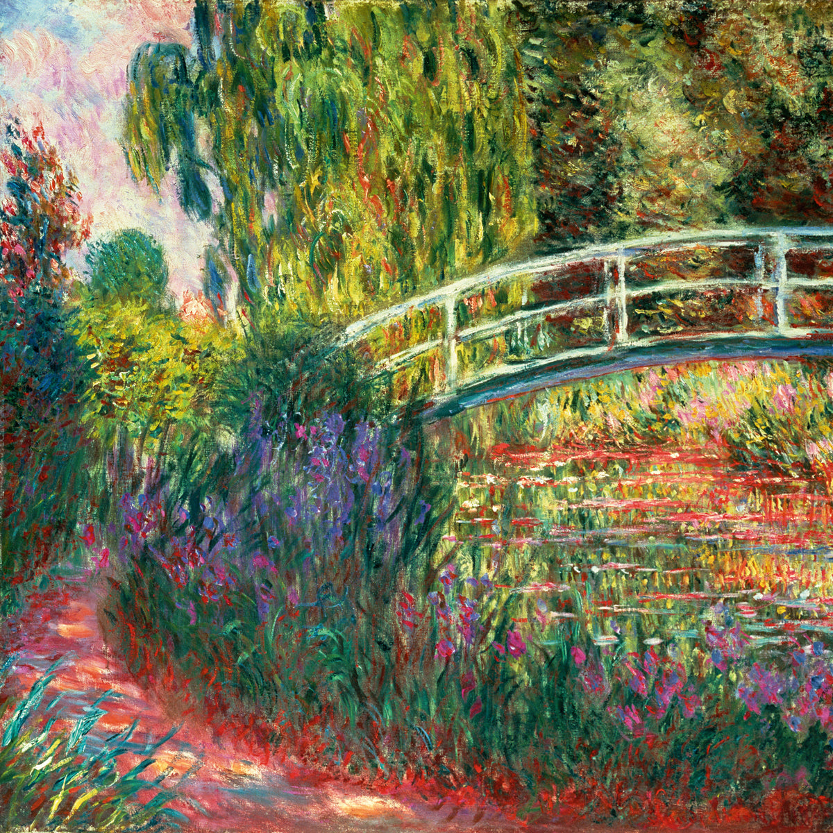 Claude Monet - Japanische Brücke...