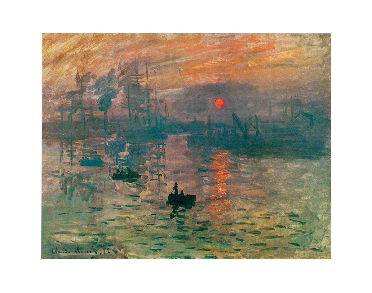 Claude Monet - Impression, Sonnenaufgang