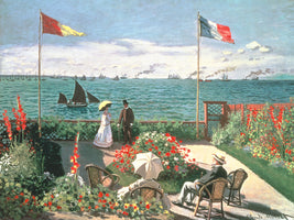 Die Terrasse am Meeresufer von Sainte-Adresse