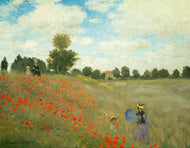 Claude Monet - Mohnfeld bei Argenteuil