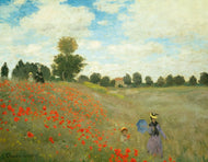 Claude Monet - Mohnfeld bei Argenteuil