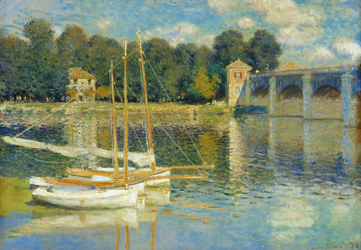 Claude Monet - Le Pont Dargenteuil