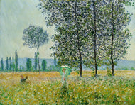 Claude Monet - Felder im Frühling